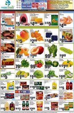 Superfresh weekly circular bloomfield nj - Foodtown Circular. Foodtown Weekly Ad!Foodtown shoppers - see the early ️ Foodtown Circular preview right here!. The Foodtown ad this week and the Foodtown ad next week are both posted when available!. With the Foodtown weekly circular, you can find sales for a wide variety of products and compare the 2 …